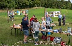 Freiluft-Fotoausstellung mit Verköstigung am Oberleiserberg