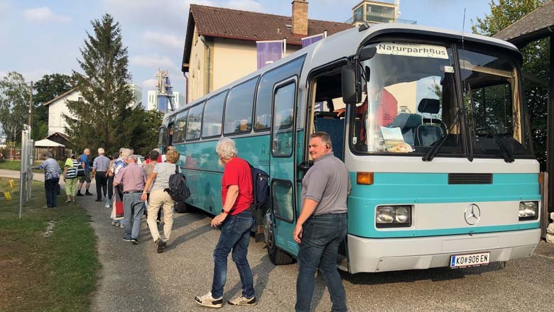 Leiser Berge Nature Park Bus, &copy; regiobahn RB GmbH