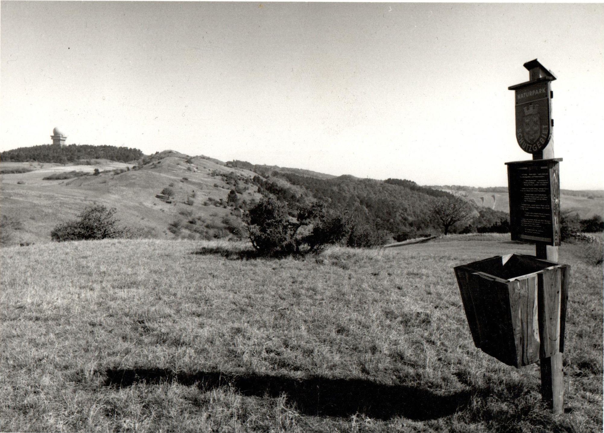 Blick auf Buschberg, ca. 1970