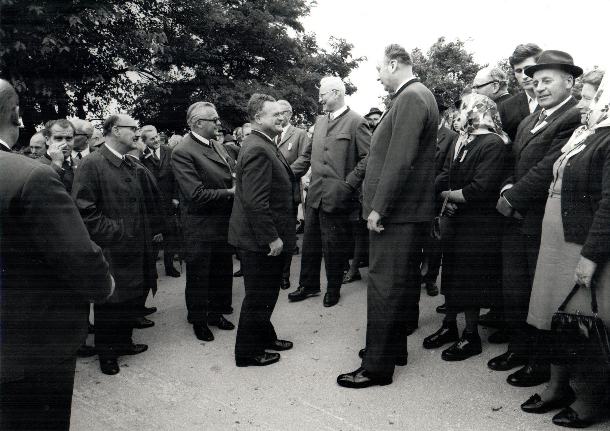 Eröffnung Naturpark Leiser Berge 1970