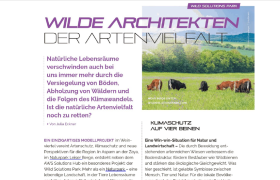Wilde Architeckten der Artenvielfalt