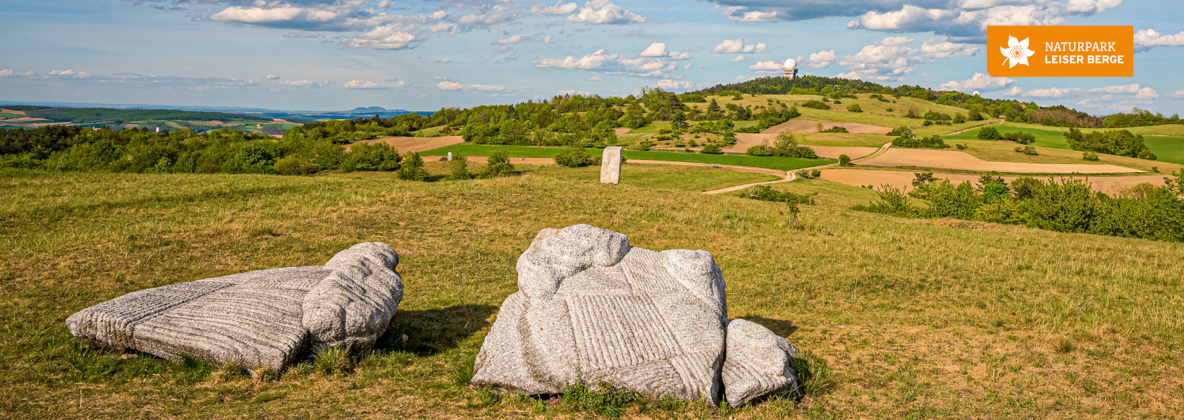 Buschberg mit Logo, &copy; Hans Gumpinger