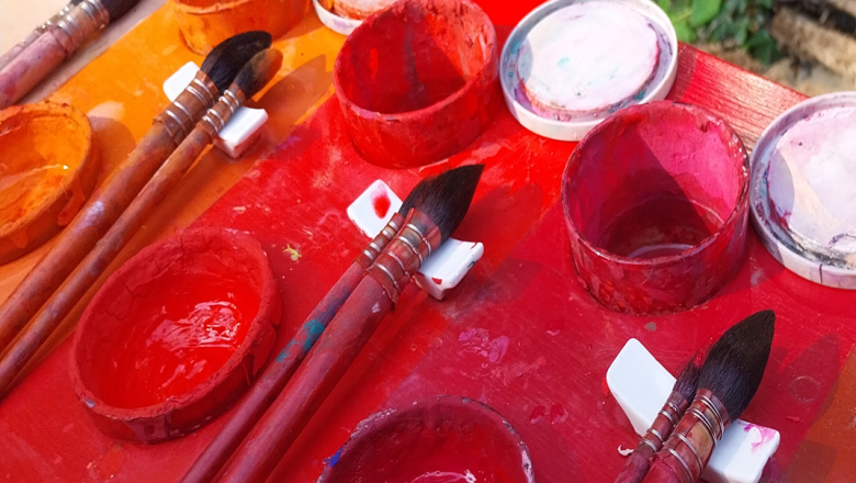 Malwerkstatt, &copy; Cornelia Felkel-Ederer