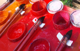 Malwerkstatt, &copy; Cornelia Felkel-Ederer